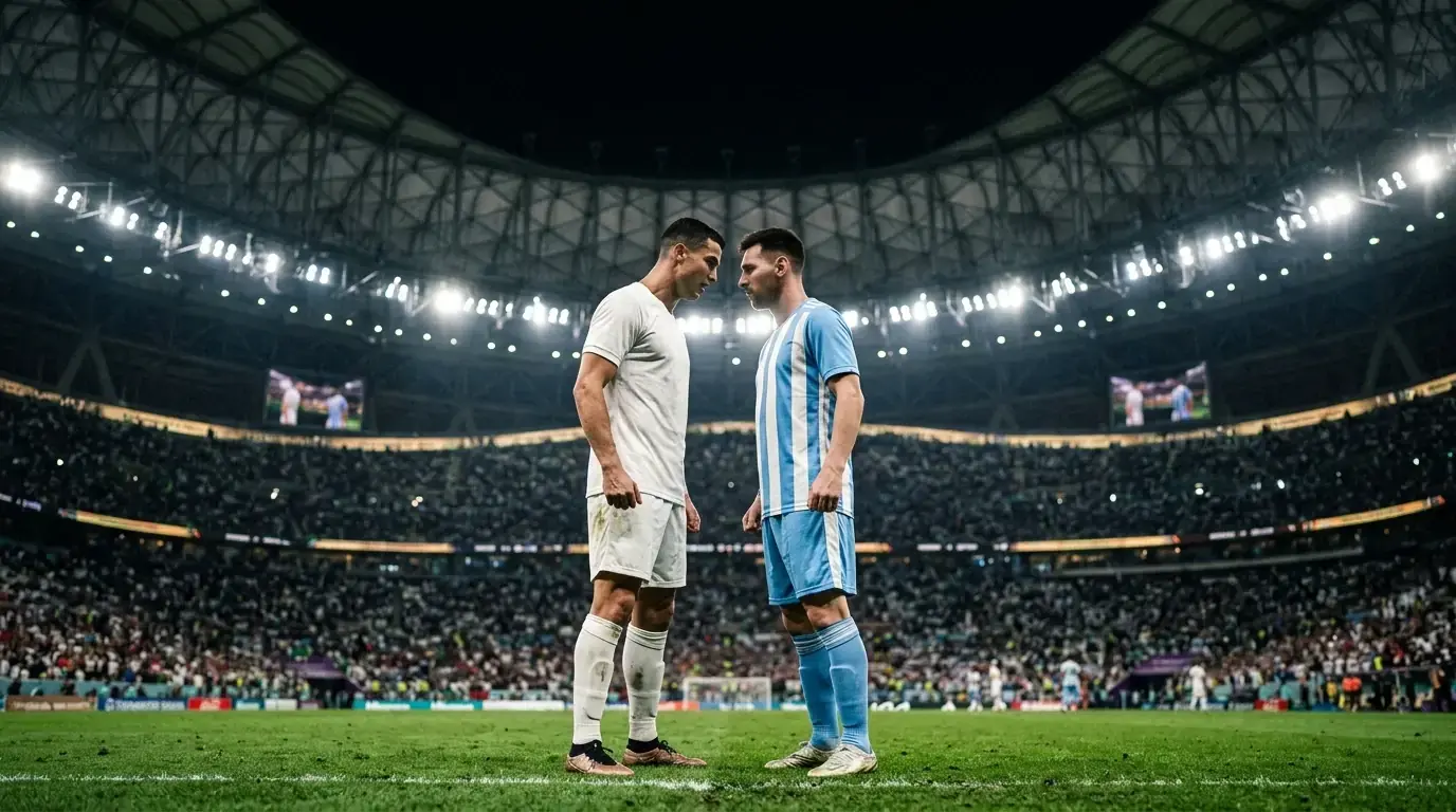 Nogometaša Anglije in Argentine pred polfinalno tekmo SP 2026 v Atlanti
