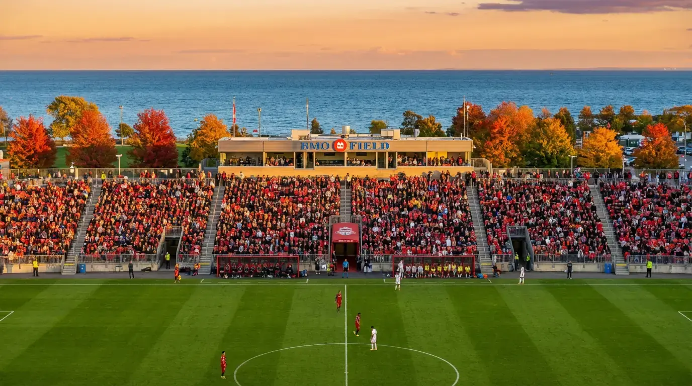 BMO Field v Torontu, kanadsko prizorišče Svetovnega prvenstva 2026
