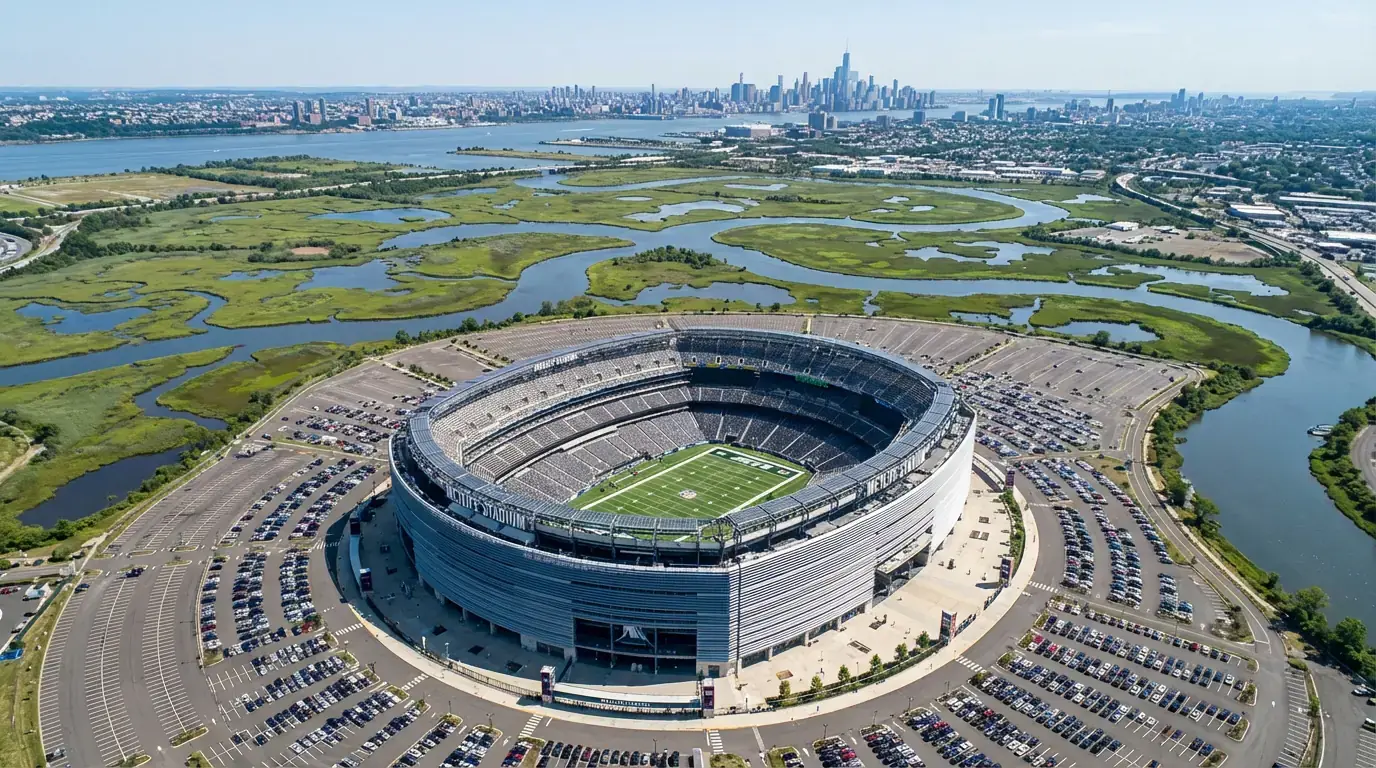MetLife Stadium v East Rutherfordu, prizorišče finala Svetovnega prvenstva 2026