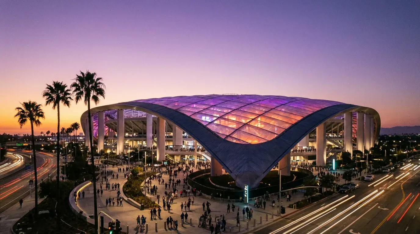 SoFi Stadium v Los Angelesu, prizorišče Svetovnega prvenstva 2026