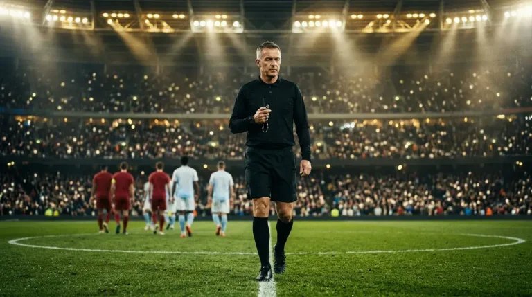 Vinčić v finalu SP 2026 — mirna roka v 120 minutah in pravilen drugi rumeni karton za Enza Fernándeza